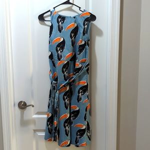Modern Print Summer Casual Cotton Dress